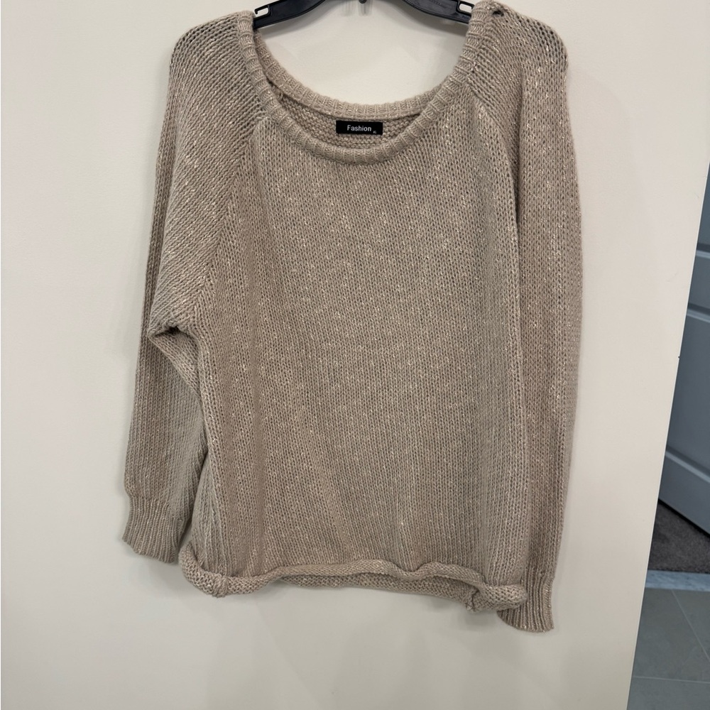 Beige Women's Sweater
